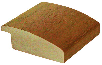 DANTIK Zrcadlo 40x50 LEDVINKA světle hnědá