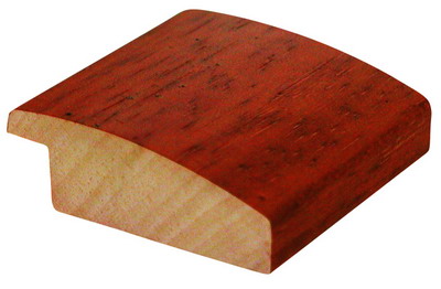 DANTIK Zrcadlo 40x60 LEDVINKA hnědá