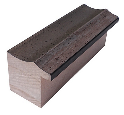 DANTIK rámeček 21x29,7 | TRITON cín (Sklo Čiré)