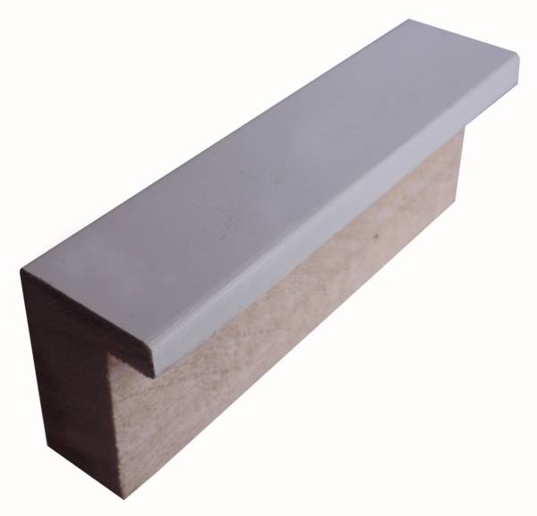 DANTIK Zrcadlo 70x90 FC bílá vysoká