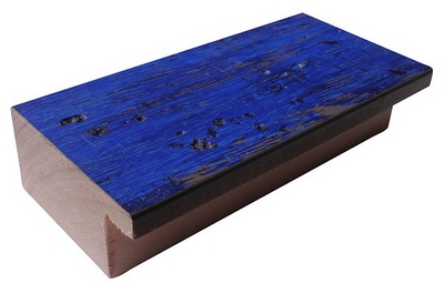 DANTIK Zrcadlo 40x50 RETRO modrá