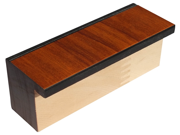 DANTIK rámeček 30x40 | Hokejka a Ag hranou třešeň (Plexi Čiré)