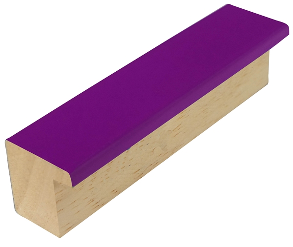 DANTIK Zrcadlo 40x60 PASTELKA fialová rovná