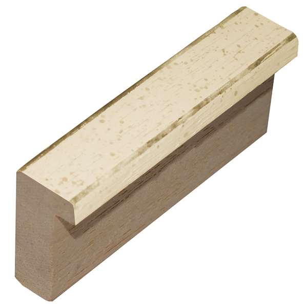 DANTIK Zrcadlo 40x60 AKVAREL žlutá vysoká