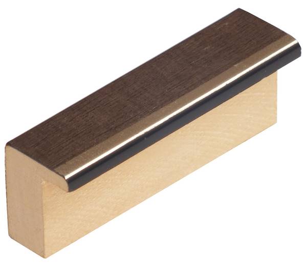 DANTIK Zrcadlo 40x60 | GRAFIC grafit vysoká