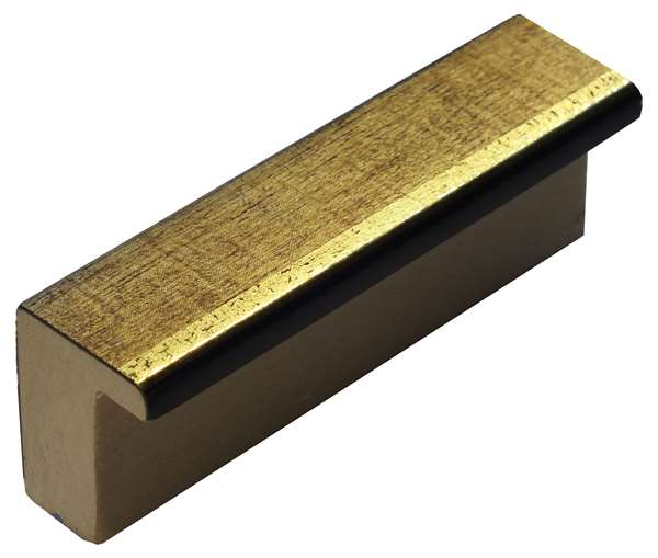 DANTIK Zrcadlo 40x60 GRAFIC zlatá vysoká