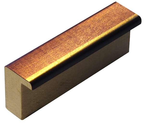 DANTIK Zrcadlo 40x50 GRAFIC bronz vysoká