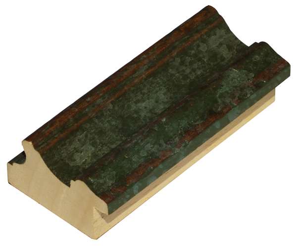 DANTIK Zrcadlo 50x90 LYON zelená