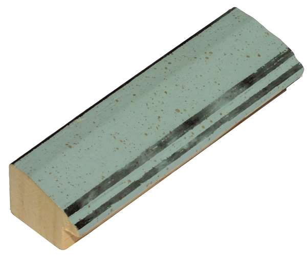 DANTIK rámeček 15x20 | AKVAREL modrá (Sklo Čiré)