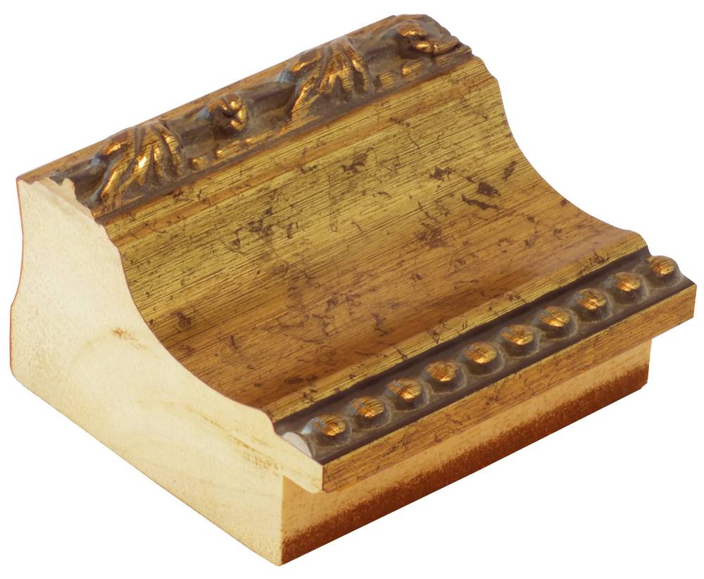 DANTIK Zrcadlo 50x100 KLASIK zlatá