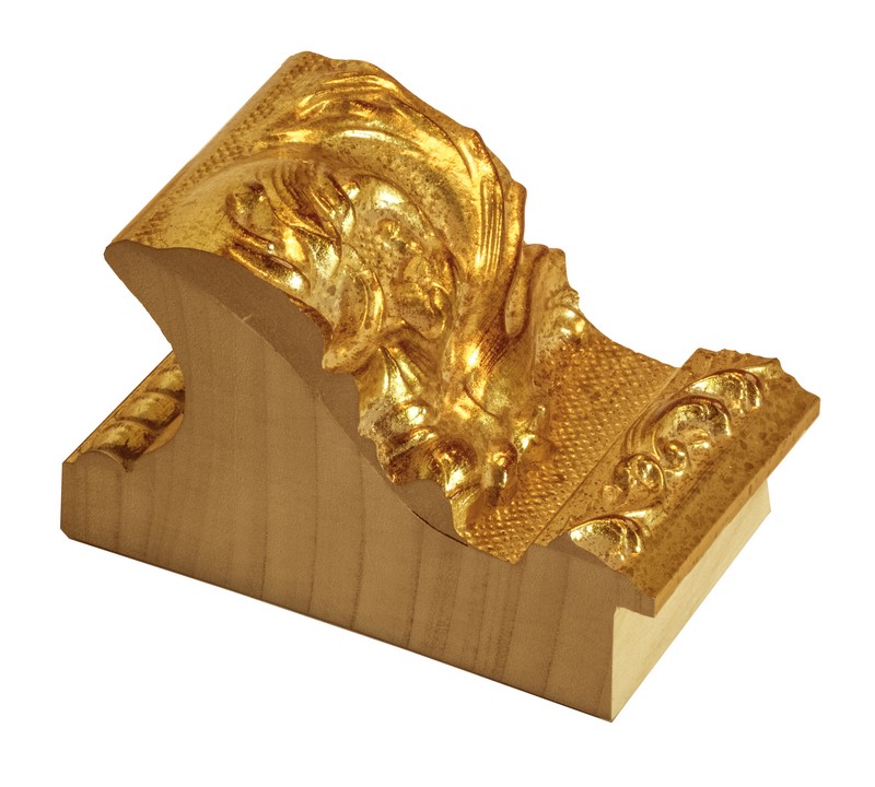 DANTIK Zrcadlo 50x120 KŘÍDLO zdobné zlaté