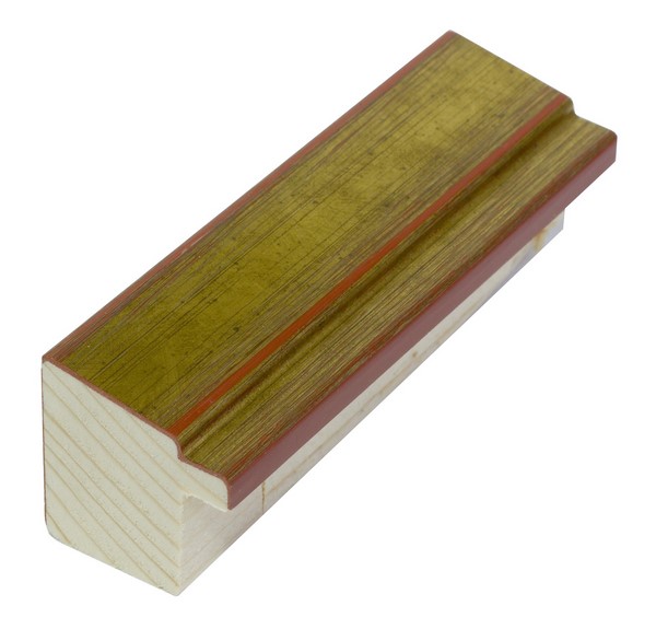 DANTIK Zrcadlo 40x50 TOMAS zlatá