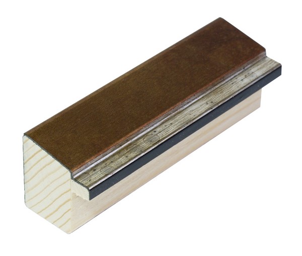 DANTIK rámeček 21x29,7 | TOMAS měděná (Sklo Čiré)