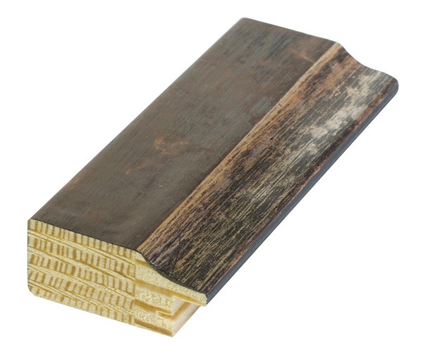 DANTIK Zrcadlo 40x60 IVANETE hnědá