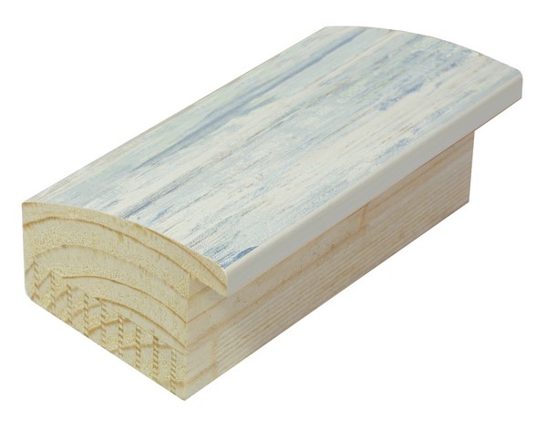 DANTIK Zrcadlo 60x160 PAINT modrá velká