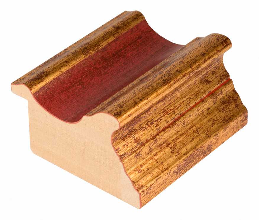 DANTIK Zrcadlo 60x80 HRAD červená