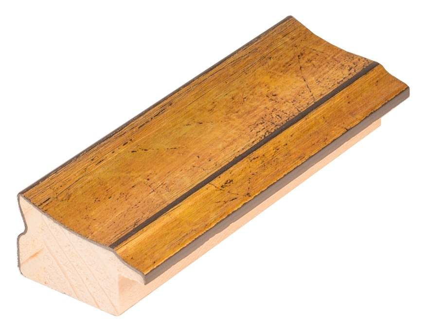 DANTIK rámeček 20x30 | ANDRE zlatá střední (Sklo Čiré)