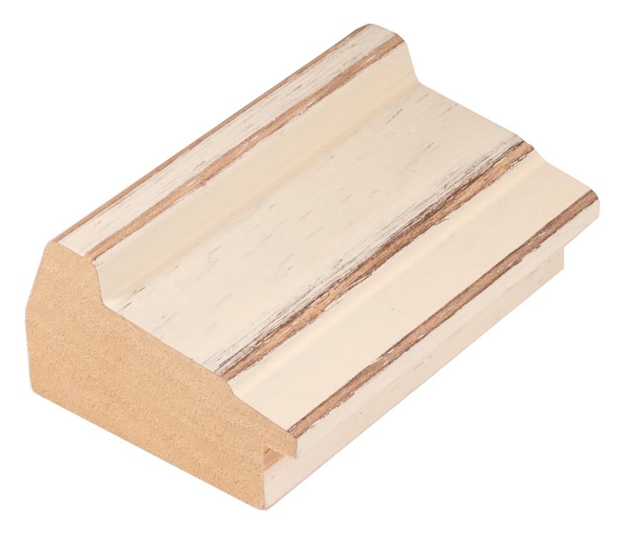 DANTIK Zrcadlo 50x100 STEP bílá