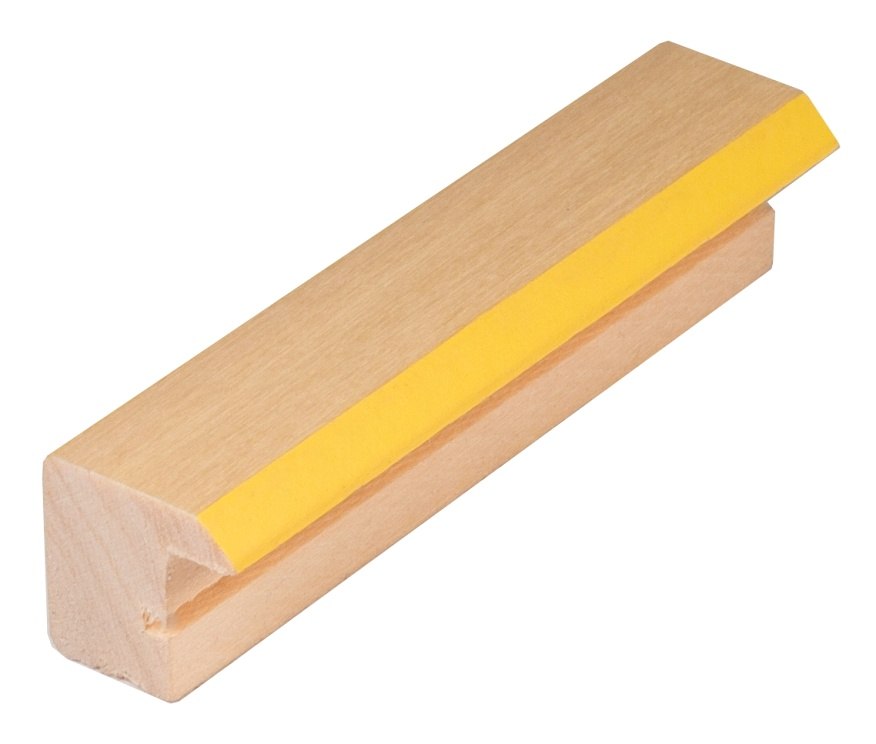 DANTIK rámeček 15x20 | CARINA žlutá (Sklo Čiré)