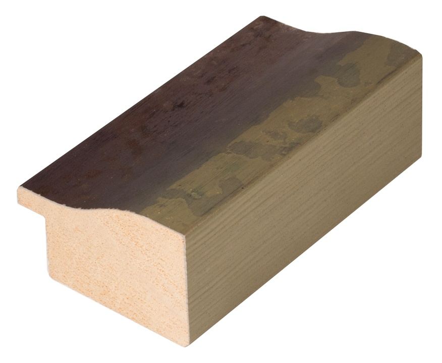 DANTIK Zrcadlo 40x60 NEVIS zelená