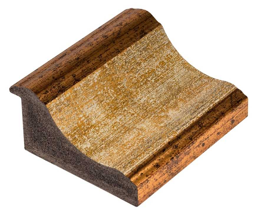 DANTIK Zrcadlo 80x100 ZVRATNÁ bílozlatá plast