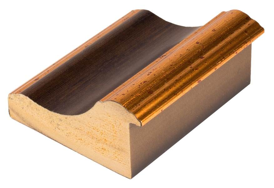 DANTIK rámeček 59,4x84 | ZVRATNÁ černozlatá plast (Plexi Čiré)