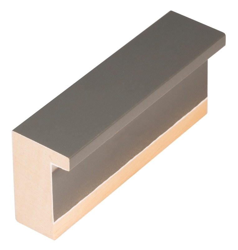 DANTIK Zrcadlo 50x70 KASSETTE šedá