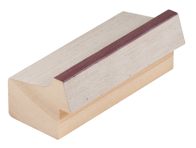 DANTIK Zrcadlo 80x100 RIVIERA vínová