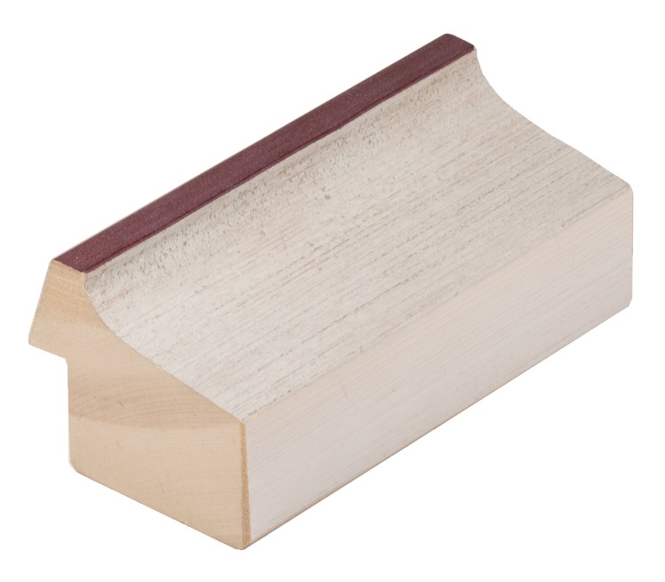 DANTIK Zrcadlo 80x100 RIVIERA vínová