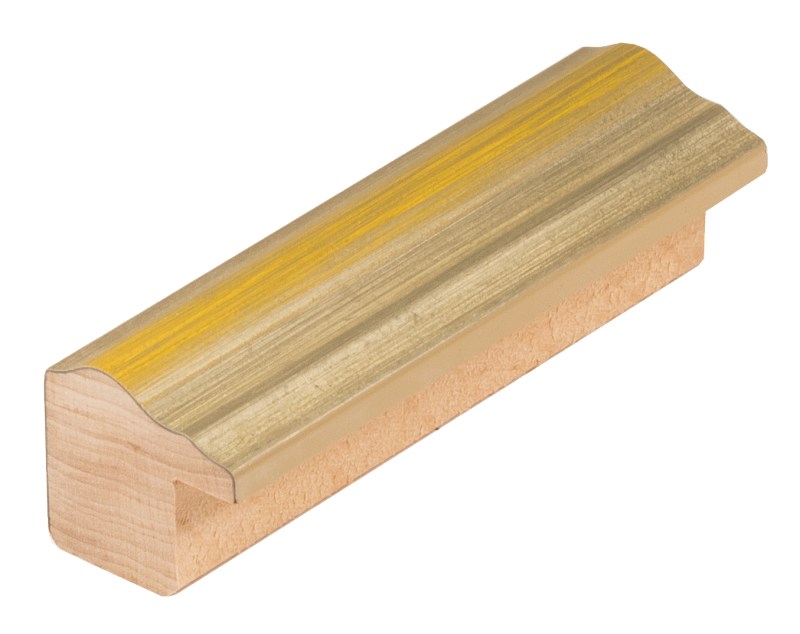 DANTIK Zrcadlo 50x90 Y-ka žlutá linka