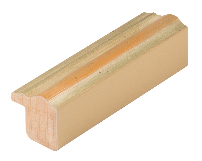 DANTIK Zrcadlo 70x90 Y-ka oranžová linka