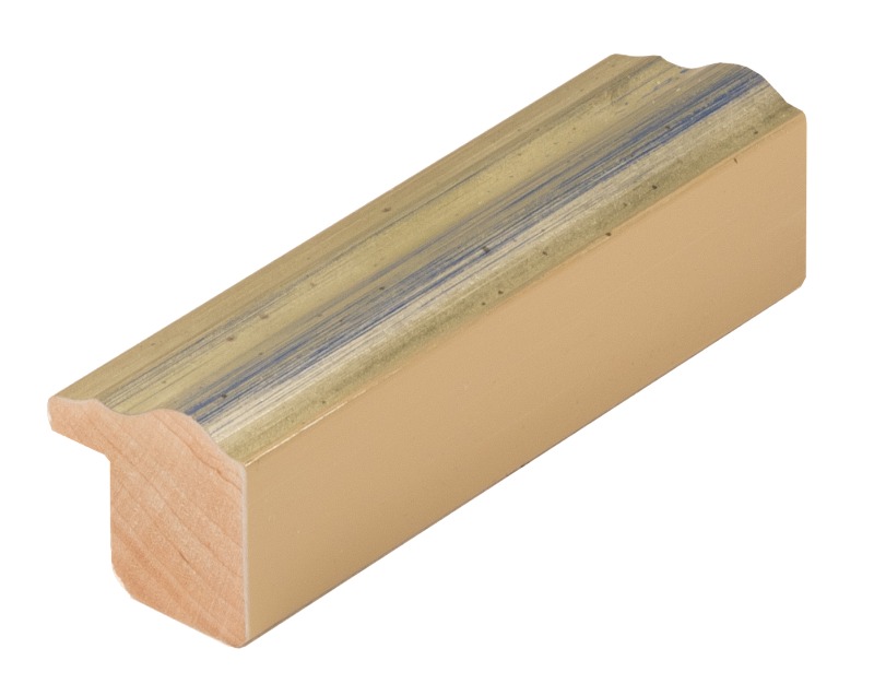 DANTIK Zrcadlo 60x140 Y-ka modrá linka