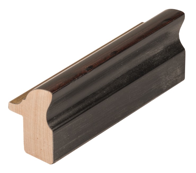 DANTIK Zrcadlo 40x50 Anversa piccola černá AU