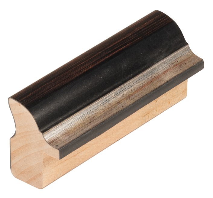 DANTIK Zrcadlo 40x50 Anversa piccola černá AG