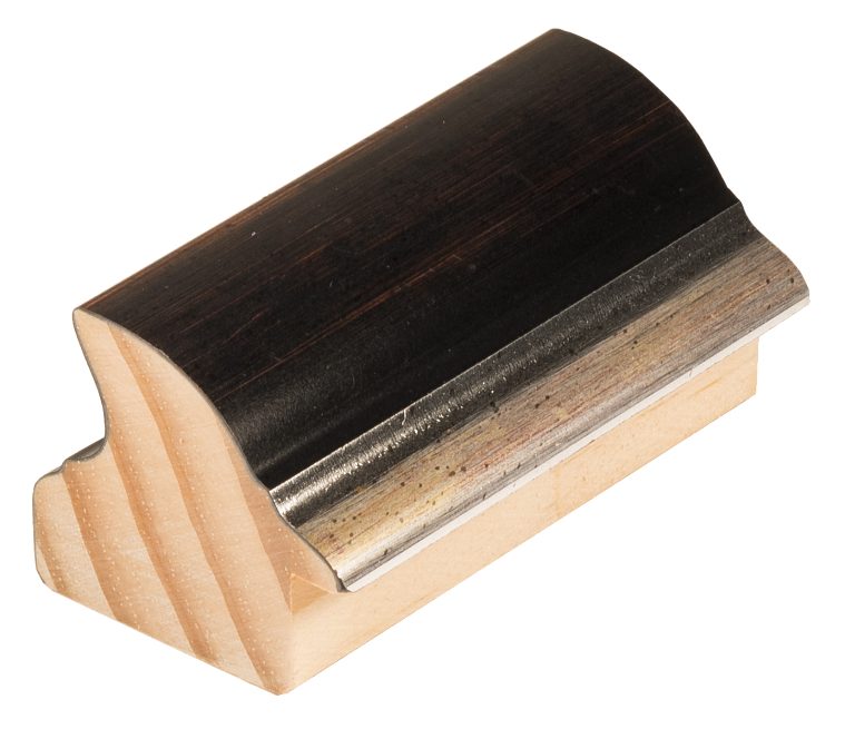 DANTIK Zrcadlo 60x140 Anversa černá AG