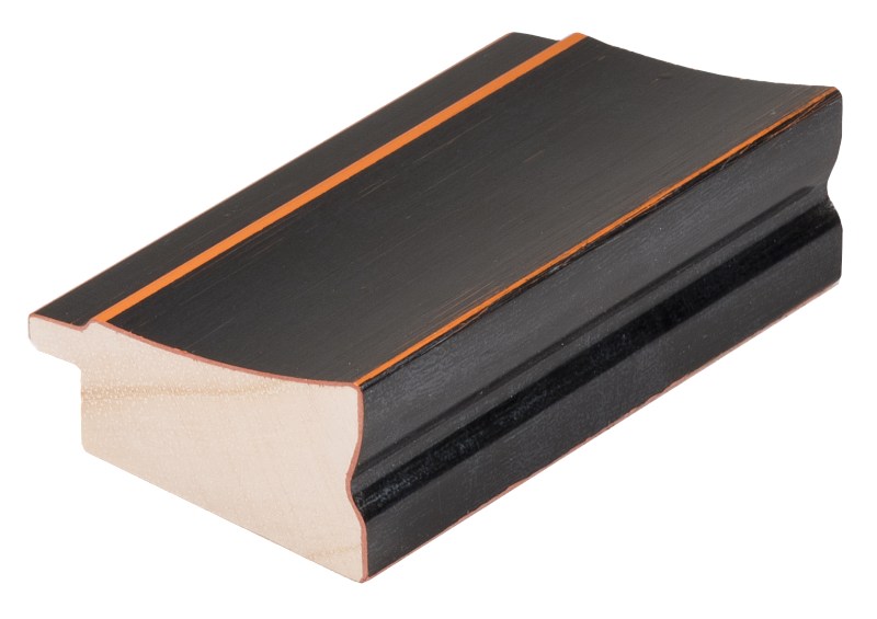 DANTIK Zrcadlo 40x60 ANDRÉ velká černá