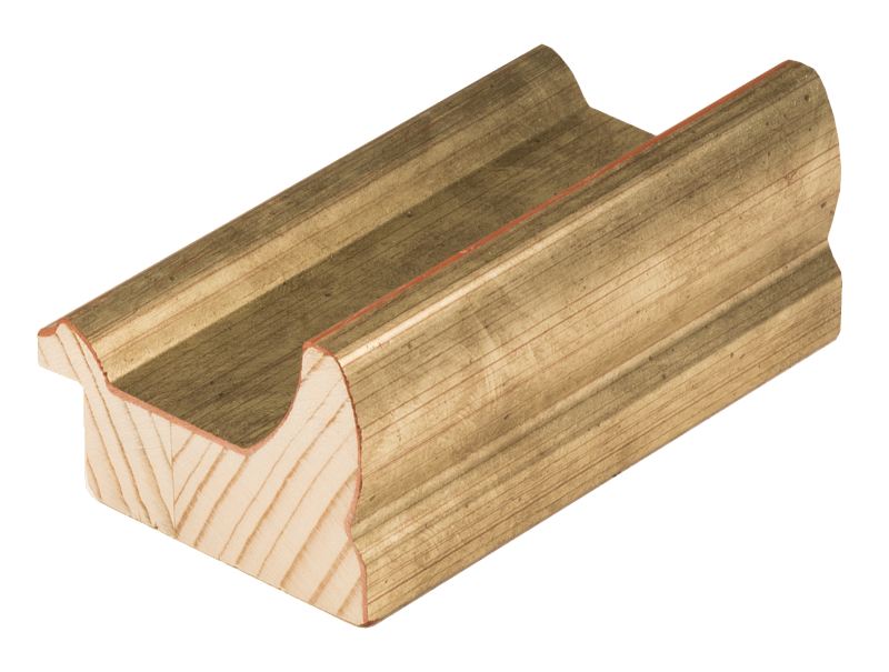 DANTIK Zrcadlo 50x120 TOOTH malá stříbrná