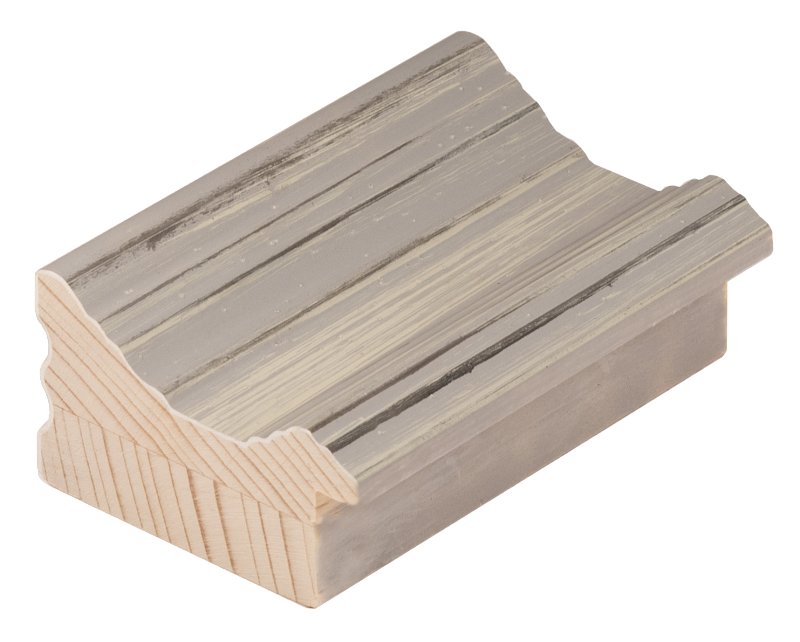 DANTIK Zrcadlo 40x60 KOSTELNÍ malá šedá