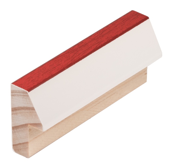 DANTIK rámeček 42x59,4 | EVOQUE červená (Plexi Čiré)