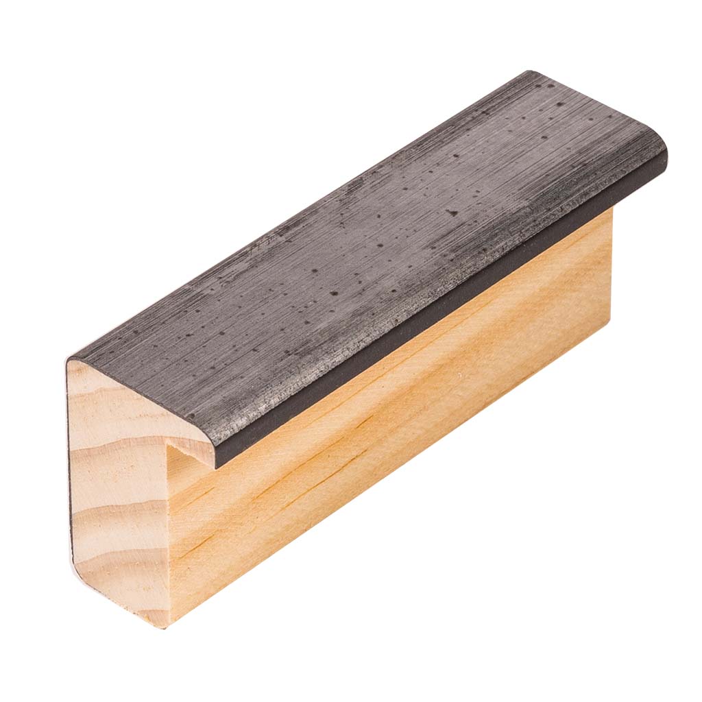 DANTIK rámeček 40x50 | Metalli oidati AGsvětlá (Plexi Čiré)