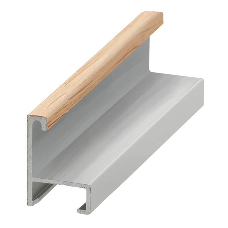 DANTIK rámeček 20x30 | ALU profil 6030 Dýha dub lak matný (Sklo Čiré)