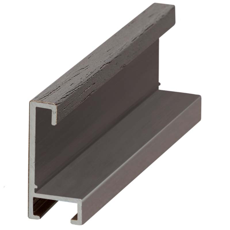 DANTIK rámeček 50x70 | ALU profil 6035 Hnědá tmavá (Plexi Čiré)