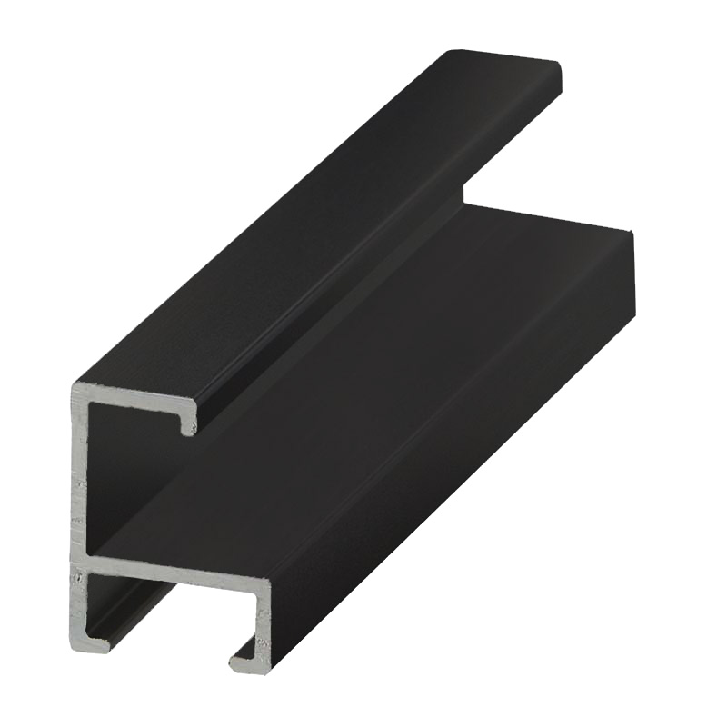 DANTIK rámeček 21x29,7 | ALU profil 6220 Černá matná (Sklo Čiré)