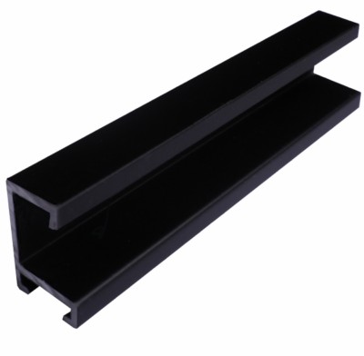 DANTIK rámeček 50x70 | ALU profil 7003 Černá matná (Plexi Čiré)