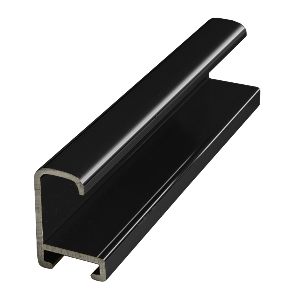 DANTIK rámeček 59,4x84 | ALU profil 7269 Černá lesklá (Plexi Čiré)