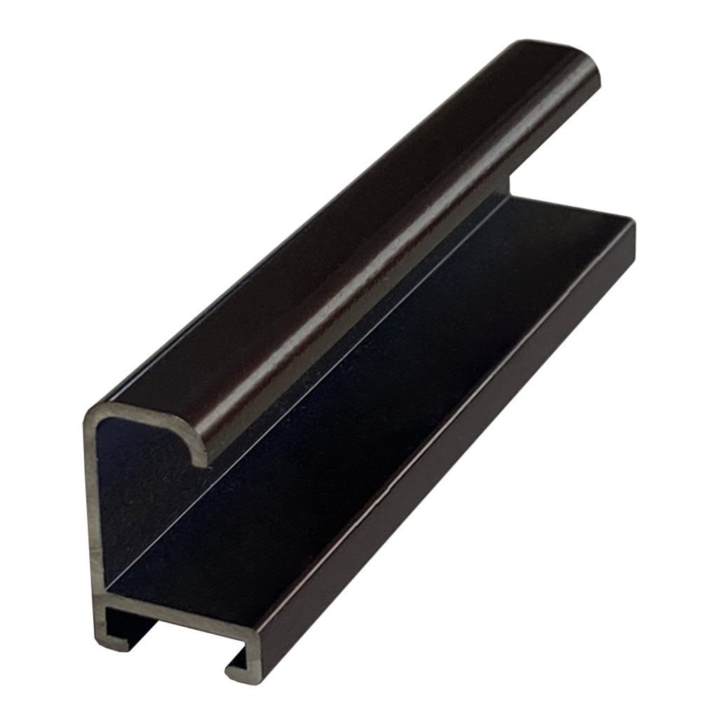 DANTIK rámeček 42x59,4 | ALU profil 7269 Hnědá umbra broušená (Plexi Čiré)