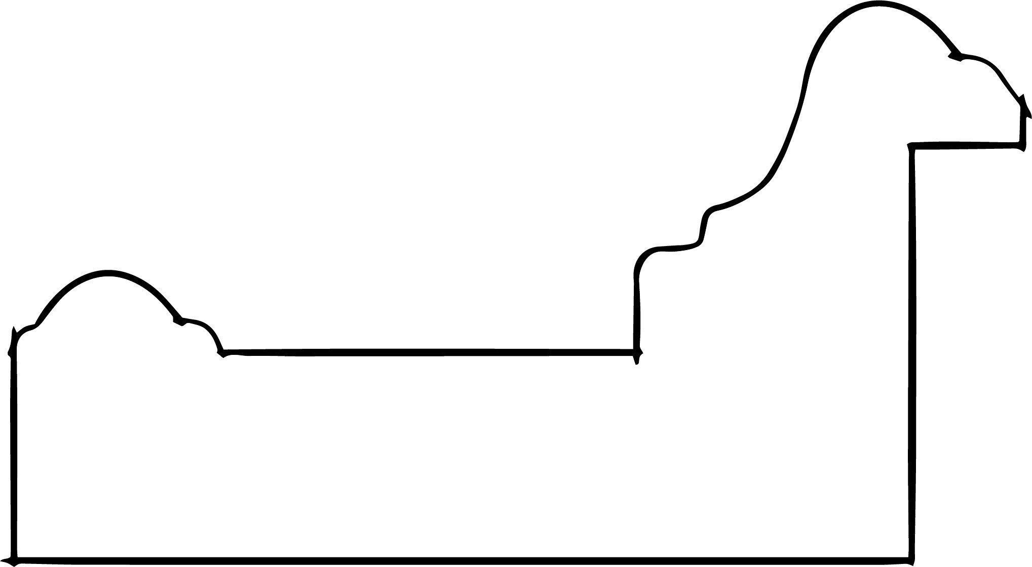 DANTIK Zrcadlo 60x80 ANGLIE hnědá