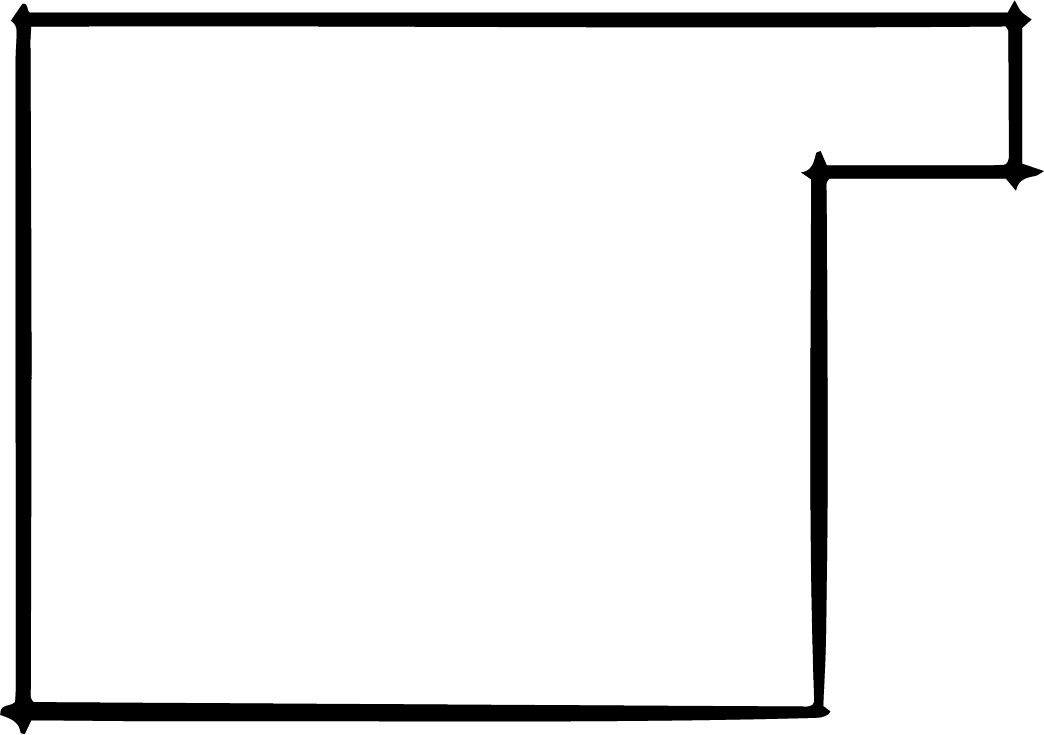 DANTIK Zrcadlo 40x50 KOSTKA platina
