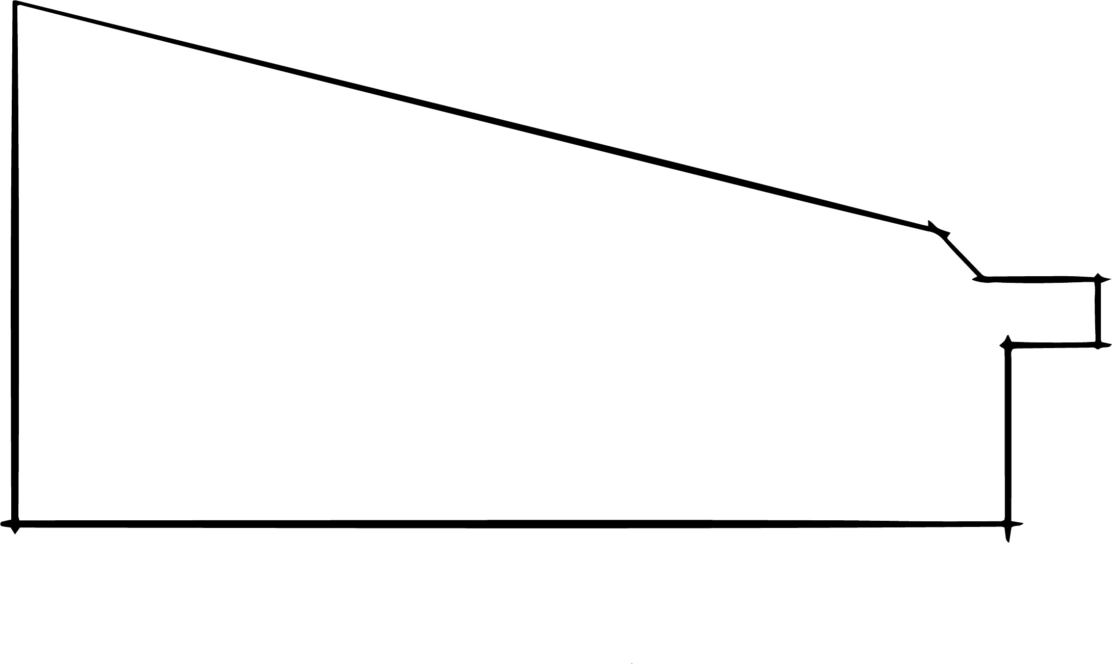 DANTIK Zrcadlo 50x120 TOMAS bílá velká