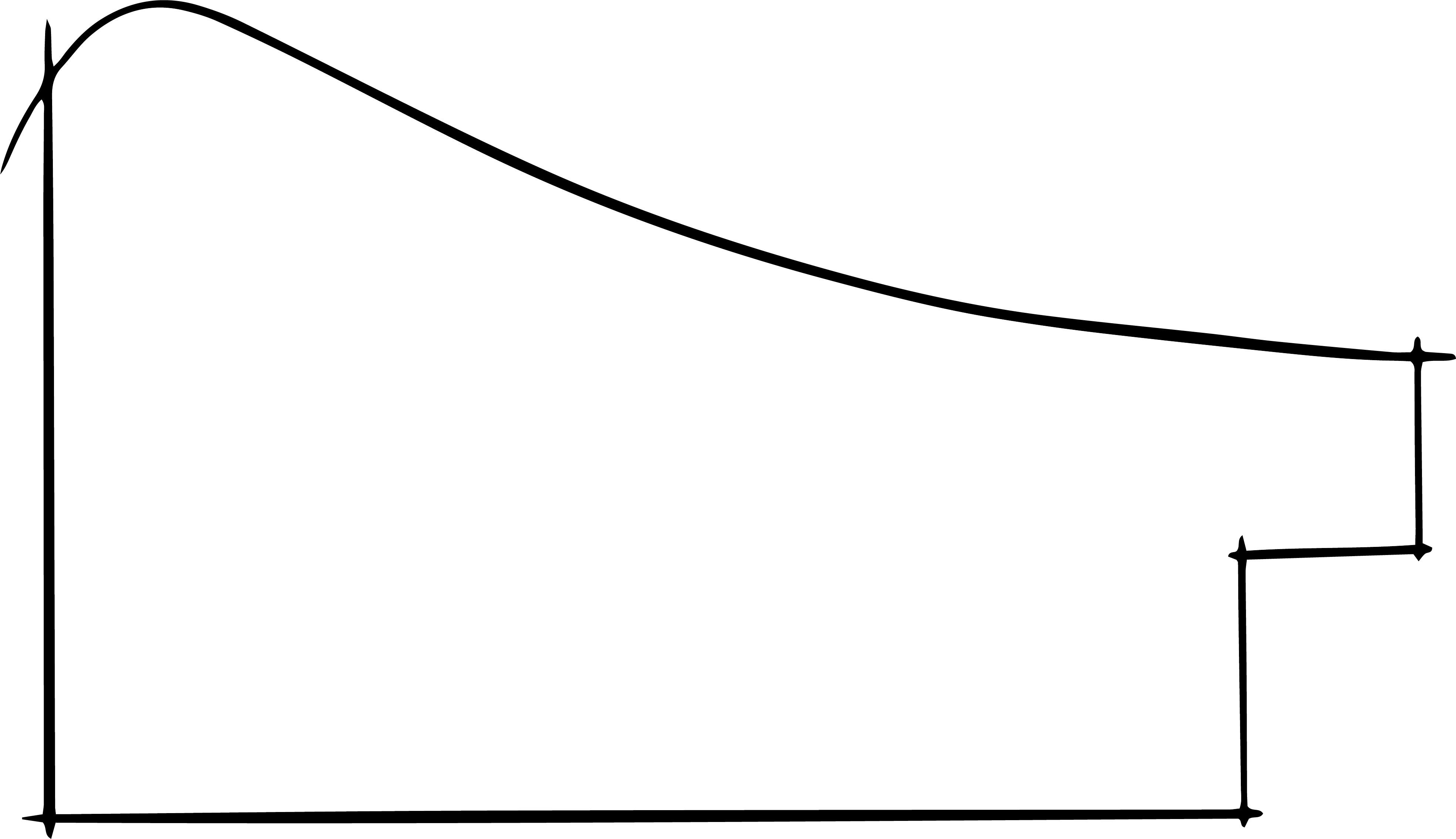 DANTIK Zrcadlo 60x160 |METAL AU prohlá velká